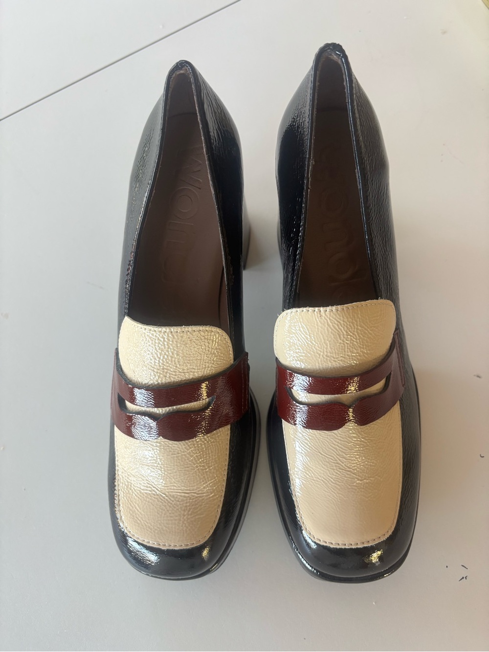 Wonders Patent Leather Platforms-Size 37-NWOB